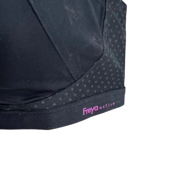 Freya Active Dynamic Wire-free Sports Bra Jet Wire Free 30DDD - Picture 3 of 8